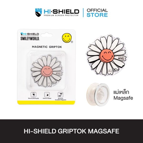 HI-SHIELD Acrylic Griptok Magnetic GRIP & STAND –  Smiley007