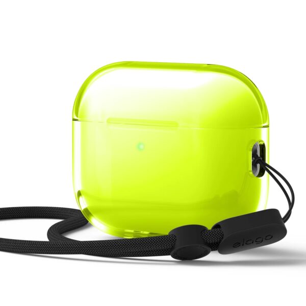 Elago Clear Strap Case เคส Airpods Pro 3 - Neon Yellow [Pre-Order]