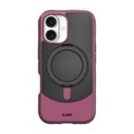 LAUT Carbon Matter MagSafe Case เคส iPhone 17 - Wine Red