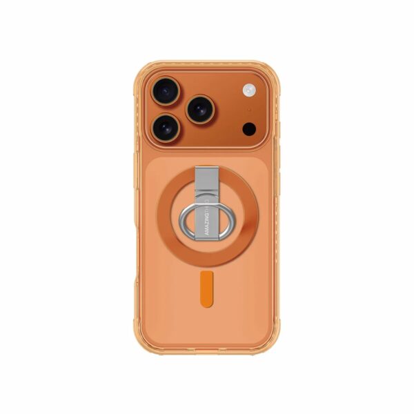 AMAZINGthing Titan Pro with Magnetic Grip Ring Set เคส iPhone 17 Pro Max - Titan Orange [Pre-Order]