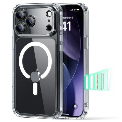 ESR Classic Hybrid Case (Camera Control Button) Case เคส iPhone 17 Pro – Clear [Pre-Order]