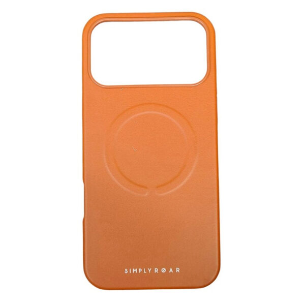 (สินค้าพร้อมส่ง) Simply Roar Leather Mag Case เคส iPhone 17 Pro Max - Brown