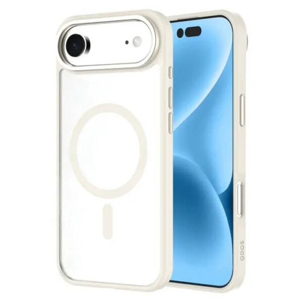 QDOS Hybrid Soft Case เคส iPhone 17 Air – Beige