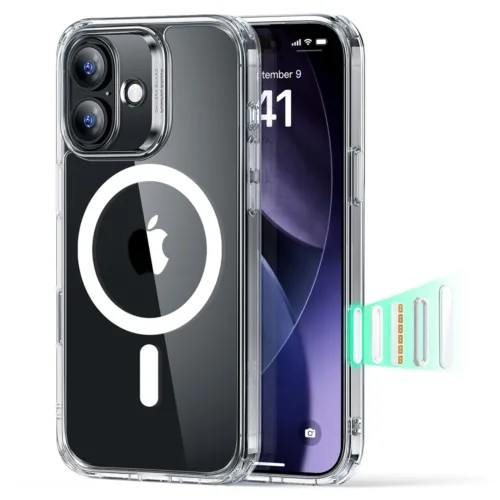 ESR Classic Hybrid Case (Camera Control Button) Case เคส iPhone 17 – Clear [Pre-Order]