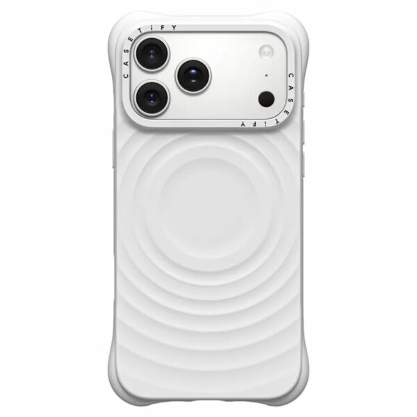 Casetify Ripple Case (Magsafe) เคส iPhone 17 Pro – White