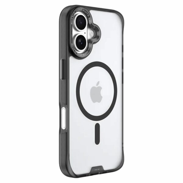 (สินค้าพร้อมส่ง) Hoda Rough Case (Magnetic) Case เคส iPhone 17 – Black