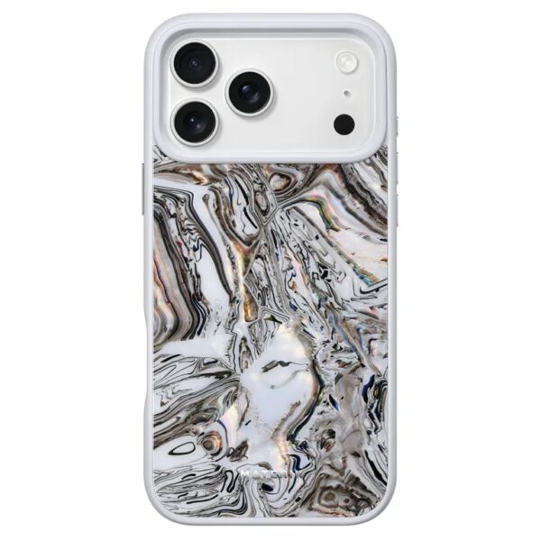 Materik Luxury & Personalized Case เคส iPhone 17 Pro – White Pearl