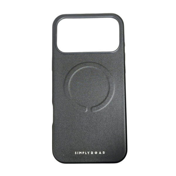 Simply Roar Leather Mag Case เคส iPhone 17 Pro - Black [Pre-Order]