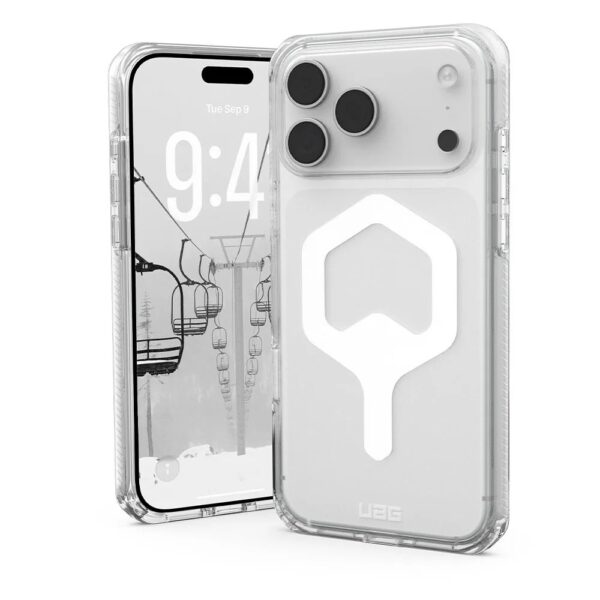 UAG Plyo Pro (Exclusive Cap) Case เคส iPhone 17 Pro Max – Ice/White (Camera Control)