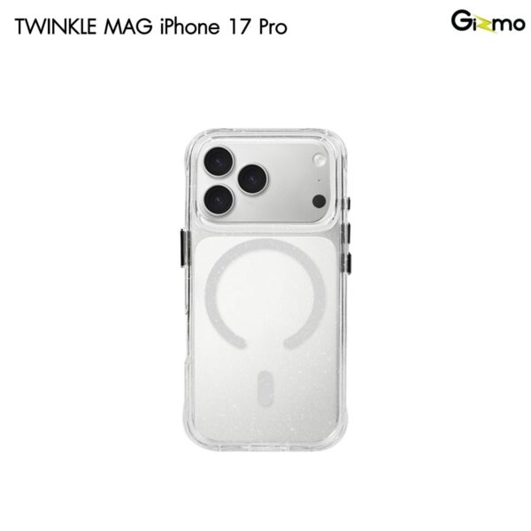 (สินค้าพร้อมส่ง) Gizmo Case Defense Twinkle MagSafe Case เคส iPhone 17 Pro - Clear