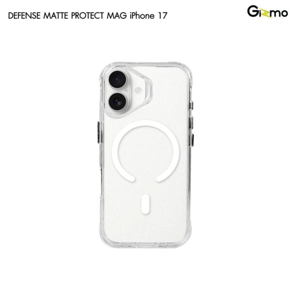 Gizmo Defense Matte Magnetic Case เคส iPhone 17 - Clear [Pre-Order]