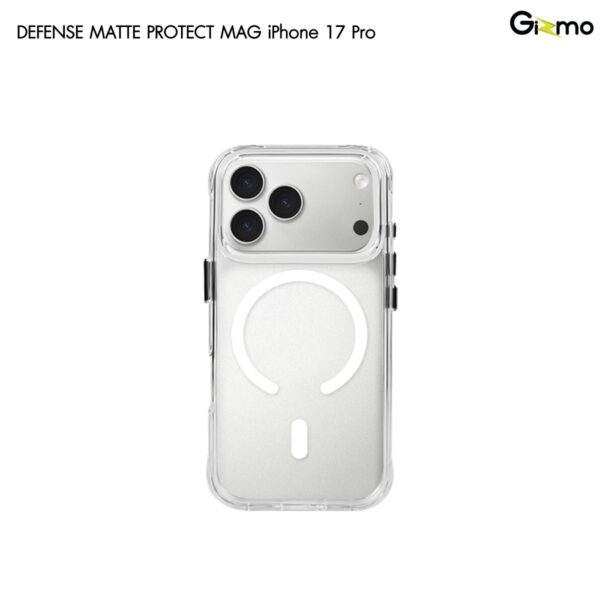 Gizmo Defense Matte Magnetic Case เคส iPhone 17 Pro - Clear [Pre-Order]