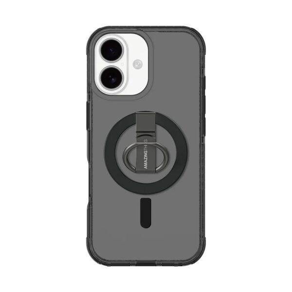 AMAZINGthing Titan Pro with Magnetic Grip Ring Set เคส iPhone 17 - Titan Black [Pre-Order]
