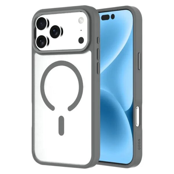 QDOS Hybrid Soft Case เคส iPhone 17 Pro Max – Black