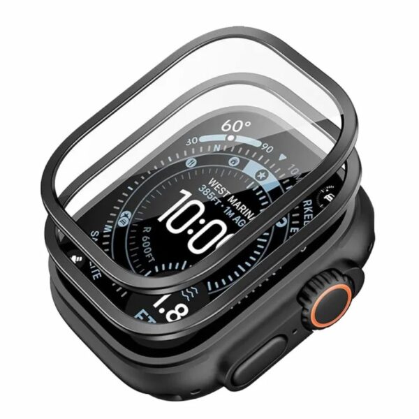 ESR Armorite Protection ฟิล์มกระจก Apple Watch Ultra Ultra 3 / Ultra 2 / Ultra 1 (49 mm) – Black (2ชิ้น) [Pre-Order]