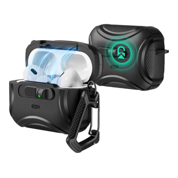 ESR Cyber FlickLock Magnetic Case เคส AirPods Pro 3 – Black [Pre-Order]