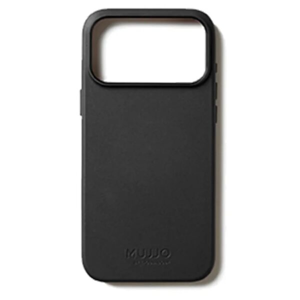 Mujjo Full Leather เคส iPhone 17 Pro Max – Black [Pre-Order]