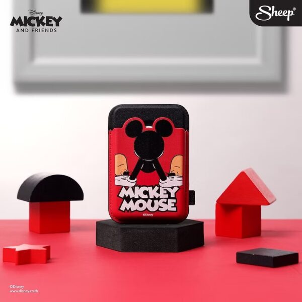 (สินค้าพร้อมส่ง) Sheep Magsafe Wallet Mickey Mouse Collection - Mickey Iconic
