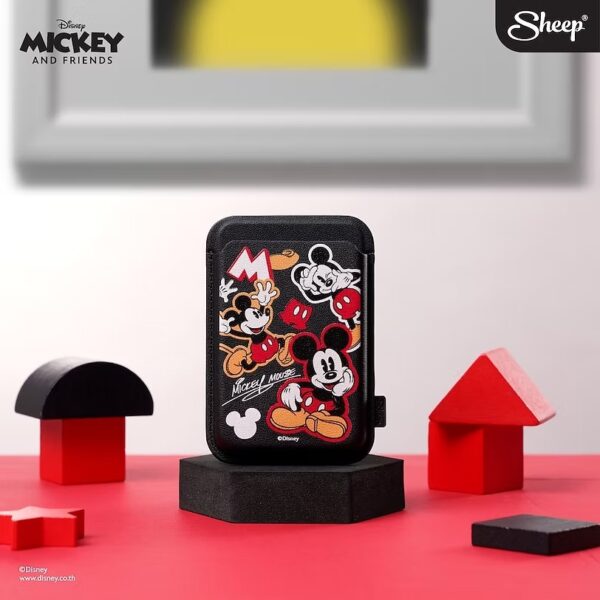 (สินค้าพร้อมส่ง) Sheep Magsafe Wallet Mickey Mouse Collection - Mickey Mouse