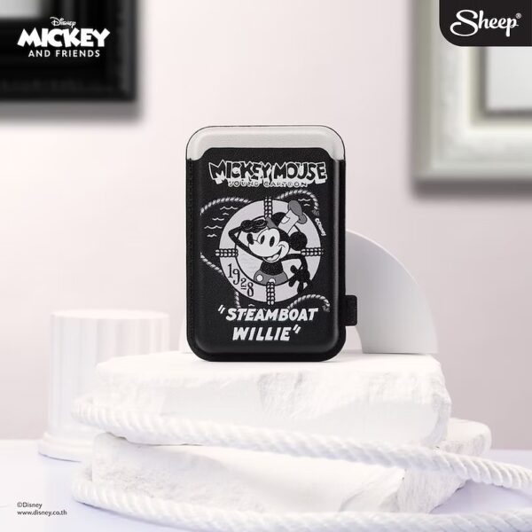 Sheep Magsafe Wallet Mickey Mouse Collection - Mickey Steamboat [Pre-Order]