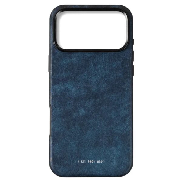GRAMS(28) 121 MagSafe Leather (Snowflake Leather) เคส iPhone 17 Pro Max – Jeans [Pre-Order]