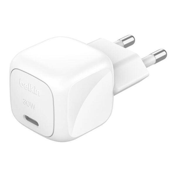 Belkin BoostCharge Compact USB-C Wall Charger 30W - White (WCA008thWH)