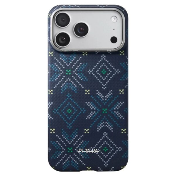 Pitaka Threads of Winter Case เคส iPhone 17 Pro Max – Navy [Pre-Order]