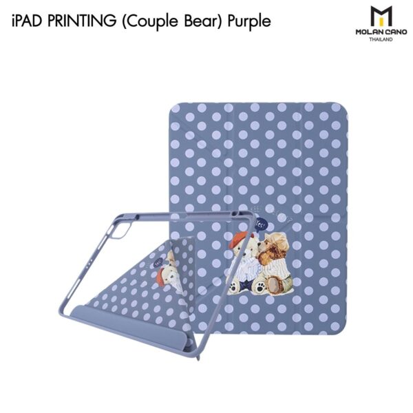Molan Cano Multistand Back Clear Case เคส iPad Air 4/Air 5 (Air 2024-2025) / iPad Pro 11(M1/M2) - Cople Bear [Pre-Order]