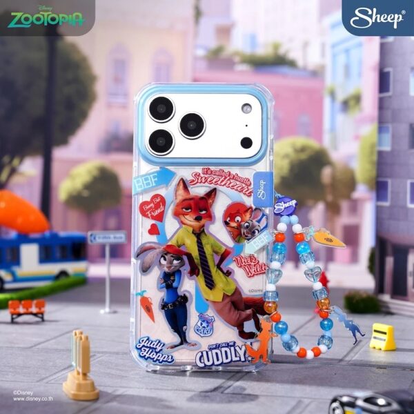 Sheep Zootopia Collection Magnetic Case เคส iPhone 17 Pro Max - Nick and Judy [Pre-Order]