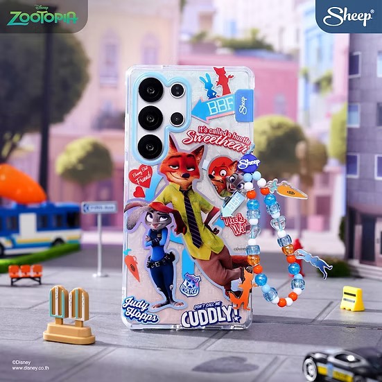 Sheep Zootopia Collection Magnetic Case เคส Samsung Galaxy S24 Ultra - Nick and Judy [Pre-Order]
