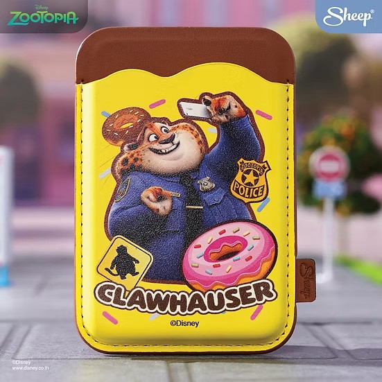 Sheep Magsafe Wallet Disney Zootopia Collection - Clawhauser [Pre-Order]