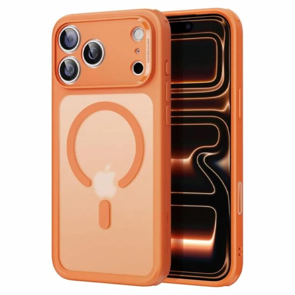 ESR Classic Hybrid Case (Camera Control Button) Case เคส iPhone 17 Pro – Frosted Orange