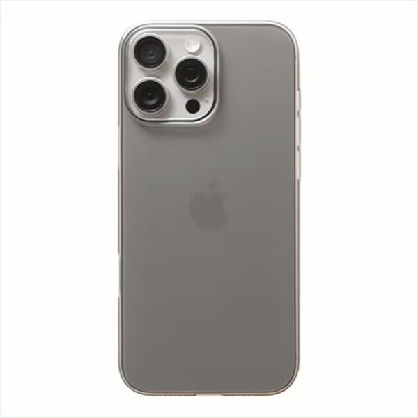 Power Support Air Jacket เคส iPhone 16 Pro Max – Clear Black