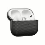 Pitaka Aramid Fiber Magnetic Case เคส AirPods Pro 2 - Black/Gray - Image 2