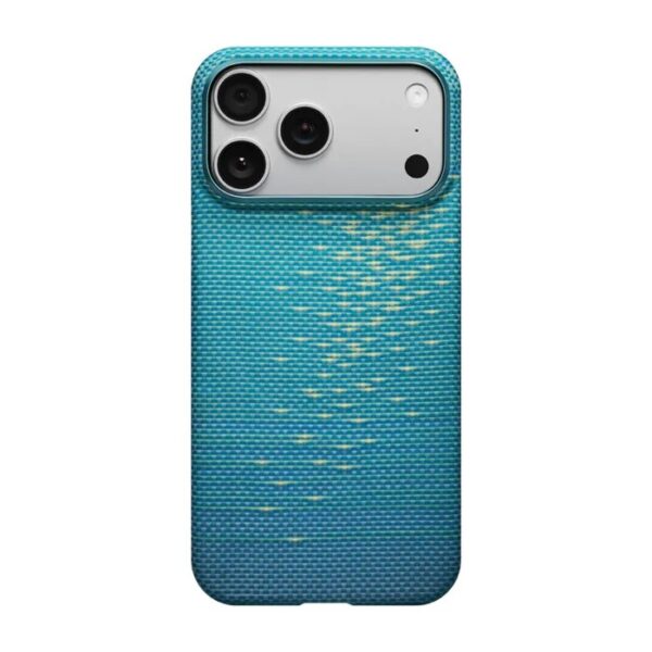 Pitaka Glints of Gold Case เคส iPhone 17 Pro – Lucid Blue [Pre-Order]