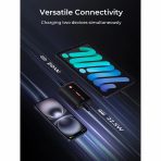 (สินค้าพร้อมส่ง) AUKEY PB-Y57 Spark Mini 20000 Compact Fast Charging Power Bank - Black Pink - Image 5