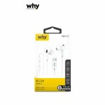 (สินค้าพร้อมส่ง) Why IN-EAR with MIC หูฟัง Type-C (EP-4062) - White - Image 2