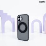 (สินค้าพร้อมส่ง) Gizmo Defense MagSafe Rotate Stand Case เคส iPhone 17 - Image 4