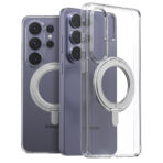 (มีพร้อมส่ง) (⭐ซื้อเคส+ฟิล์มกระจก ลด 200 บาท) ARAREE Duple M Stand Case เคส Samsung Galaxy S26 Ultra - Clear