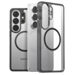 (มีพร้อมส่ง)(⭐ซื้อเคส+ฟิล์มกระจก ลด 200 บาท) ARAREE Duple M Case เคส Samsung Galaxy S26 Ultra - Clear Black