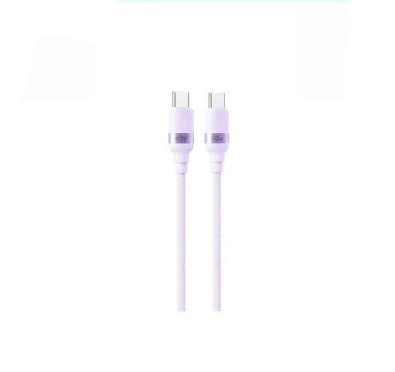 S__17555463_0 Why Pixie C to C 60W Cable 1.2M (UC-4201C) - Purple - Image 1