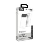 WHY Power Bank Wonder (PB-114E) 10000 mAh - White - Image 2