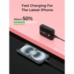 (สินค้าพร้อมส่ง) AUKEY PB-Y57 Spark Mini 20000 Compact Fast Charging Power Bank - Black Pink - Image 7