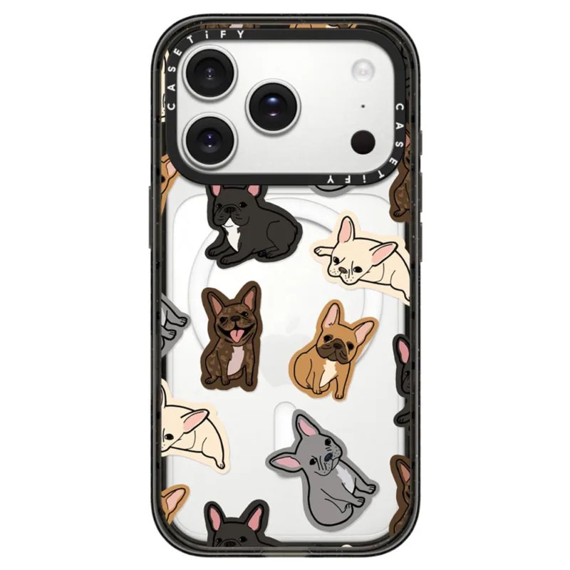 messageImage_1766815921861 Casetify Impact Case (Magsafe) เคส iPhone 17 Pro Max – EXCUSE MY FRENCHIE - Image 1