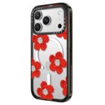 Casetify Impact Case (Magsafe) เคส iPhone 17 Pro Max – Crochet Flowers Red - Image 2