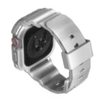 Casetify The Bounce Odyssey Band เคสและสายนาฬิกา Apple Watch 44/45mm – Silver/Silver - Image 2