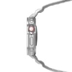 Casetify The Bounce Odyssey Band เคสและสายนาฬิกา Apple Watch 44/45mm – Silver/Silver - Image 3