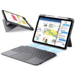 ESR Flex Keyboard Case (Detachable) Case เคส iPad Gen11 New! (2025) / Gen10 (2022) – Dark Gray (US Layout)