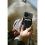 UAG Metropolis Wallet ที่เก็บบัตรติดหลังมือถือ – Kevlar Mallard - Image 16