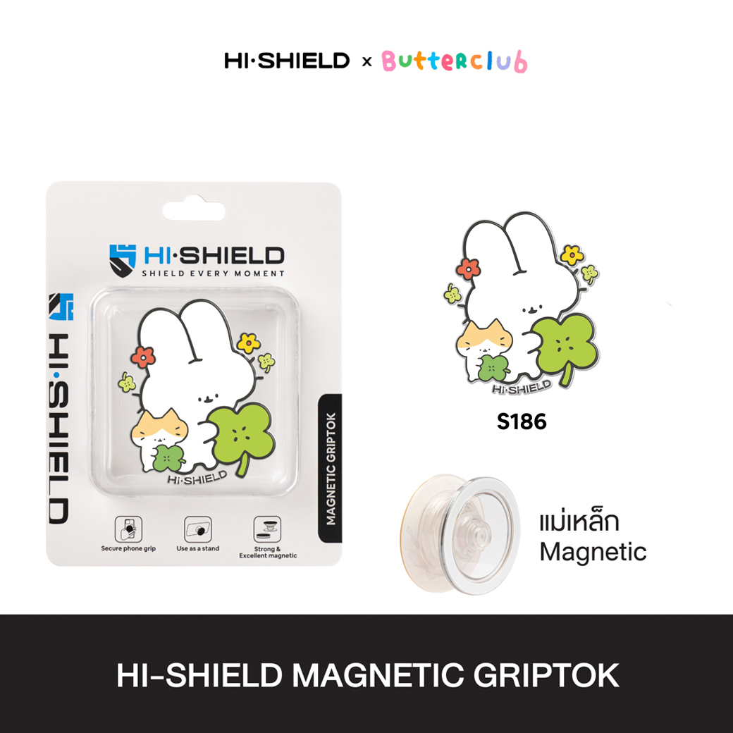S186 HI-SHIELD Acrylic Griptok Magnetic GRIP & STAND – S186 - Image 1